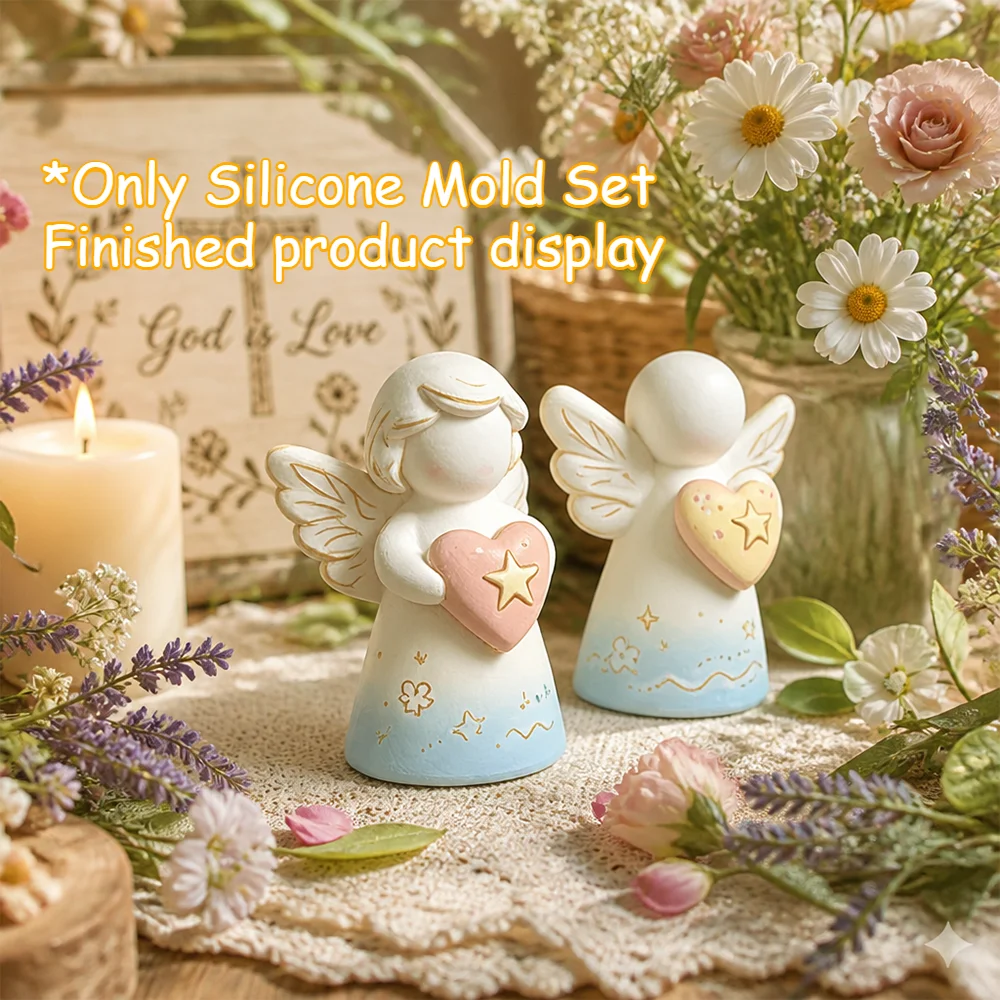 Candle Making Design - Molde de silicona 3D de 2