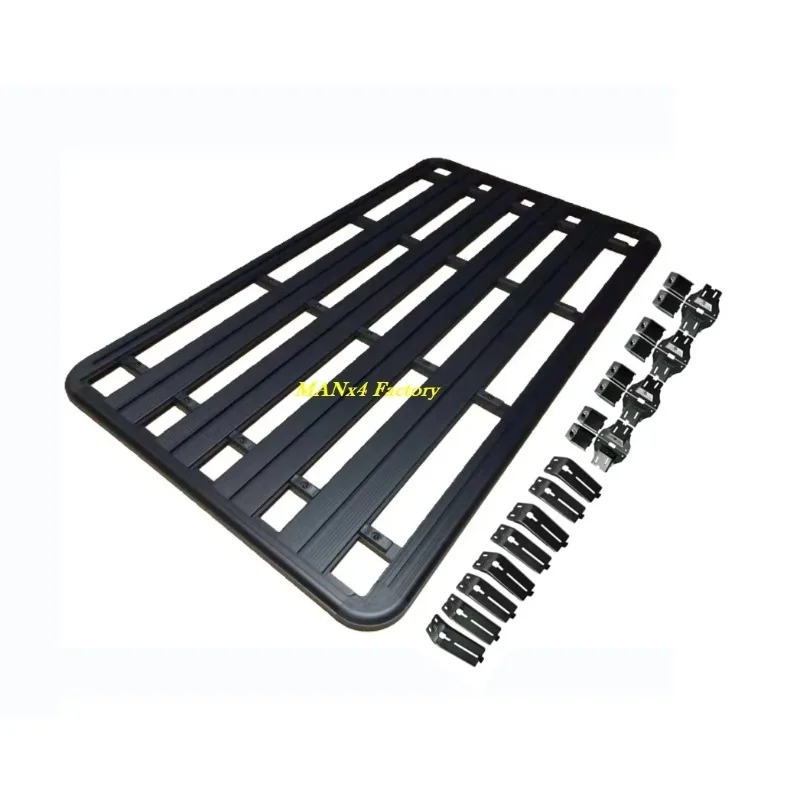 

Y61 Aluminum Alloy Flat Roof Rack for Nissans Patrol Y60 Y61 Safari Roof Rack 4x4