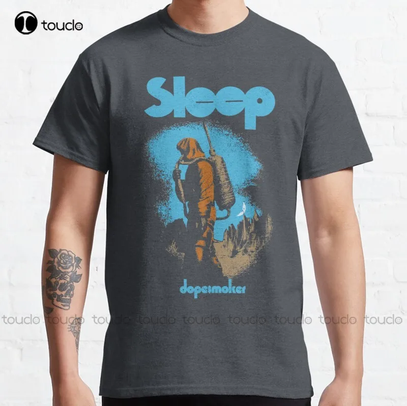 

New Sleep Dopesmoker Classic T-Shirt Cotton Tee Shirt Dad Shirts Custom Aldult Teen Unisex Digital Printing Tee Shirt Tee Shirt