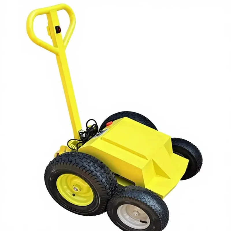 Electric Trolley Stair Climber Folding Dolly with Metal Construction and Customizable Size