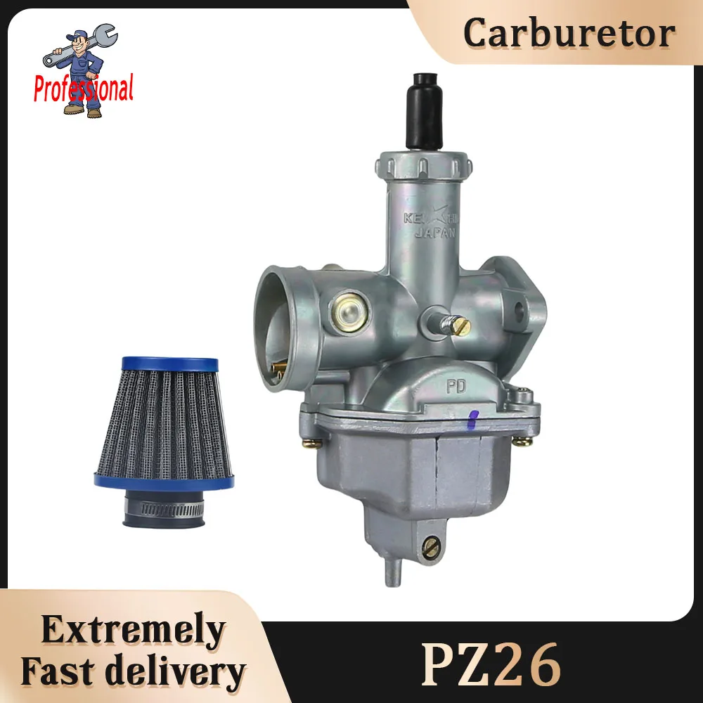 

PZ26 Carburetor aluminium kit Motorcycle for Honda CB125 XL125S TRX250 TRX 250EX XR100 XR200 CG CB 125 150 cc ATV Dirt Bike