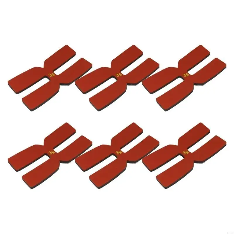 

6Pcs Badminton Tennis Racket Grip Racket Weighted Tool Tennis Racket Weights Tennis Grip Tape Racquet Net Weighted Pad