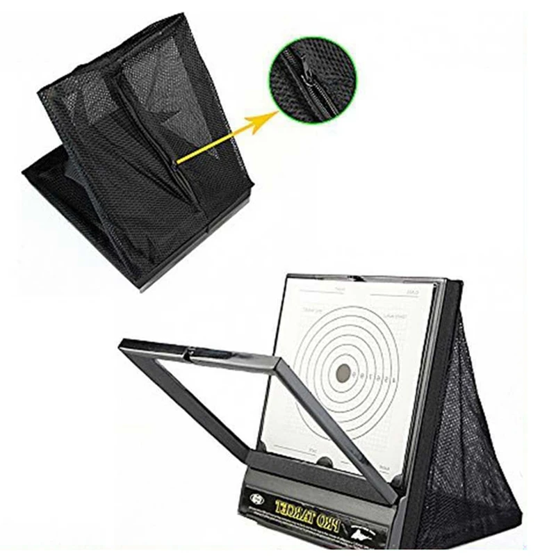 2X Outdoor Portable Targets For Reusable Bb & Pellet With Trap Net Catcher