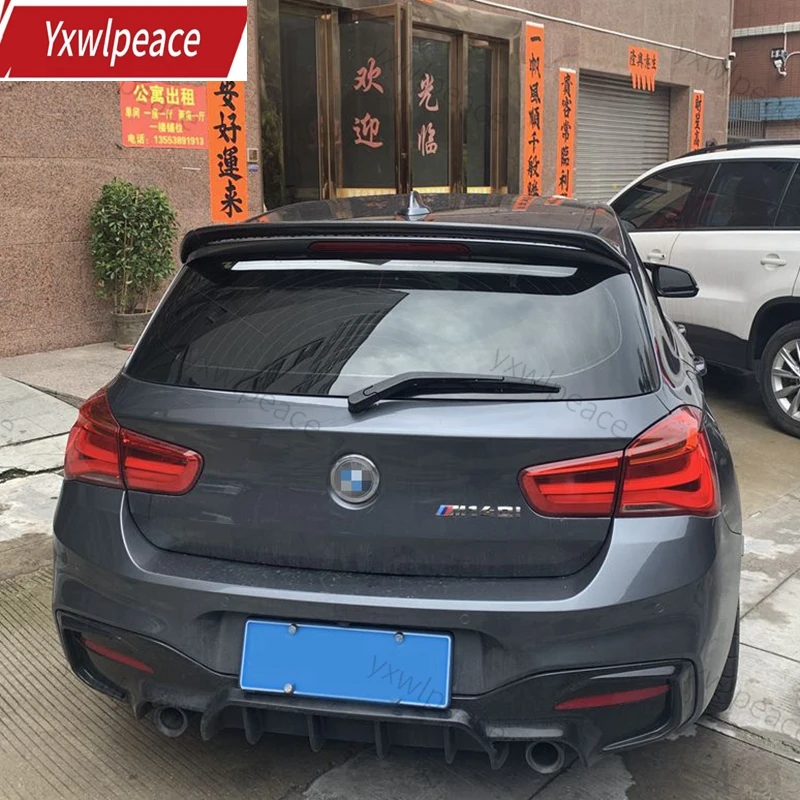 

For 1 Series F20 116i 120i 118i M135i 2015 2016 2017 2018 BMW 1 Series FRP/Carbon Fiber Rear Roof Spoiler Car Accessories