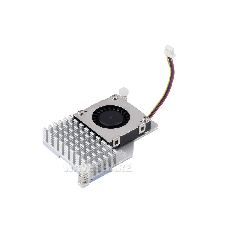 

Official Raspberry Pi Active Cooler for Raspberry Pi 5, Temperature-controlled Blower Fan, Aluminium Heatsink