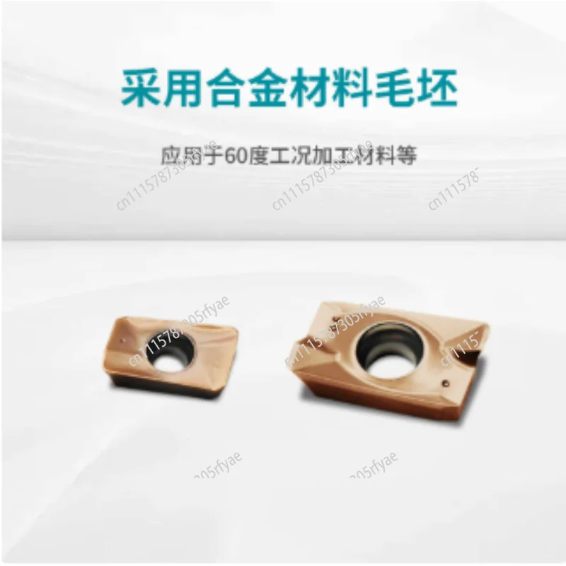 10pcs CNC Milling Inserts 60° Cutting APMT1135 APMT1604 Mold Milling Cutter Square Shoulder Inserts