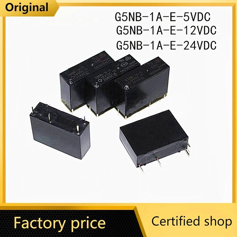 10Pcs G5NB-1A-E-5VD…