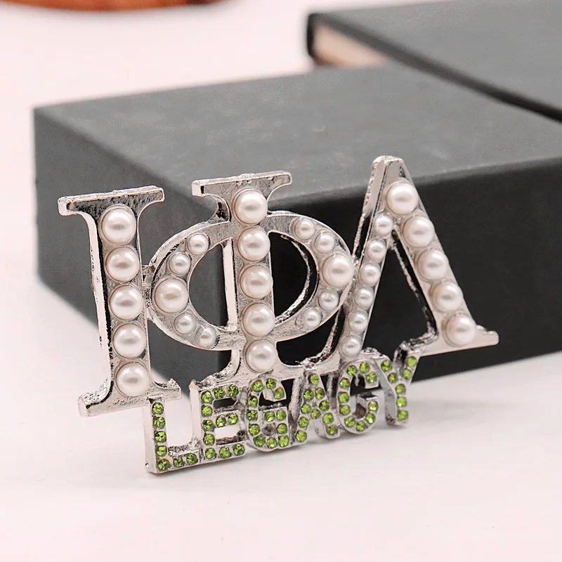 College Gradaute Women service since 1929 Sorority legacy greek letter iota phi lambda brooch jewelry