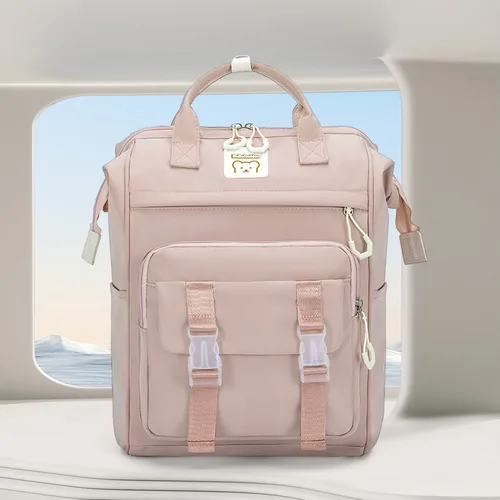 Imagen 1 del producto Mochilas Escolares para Mujer, Estilo Coreano, para Estudiantes de Secundaria y Preparatoria, Estilo Japonés Preppy 2026