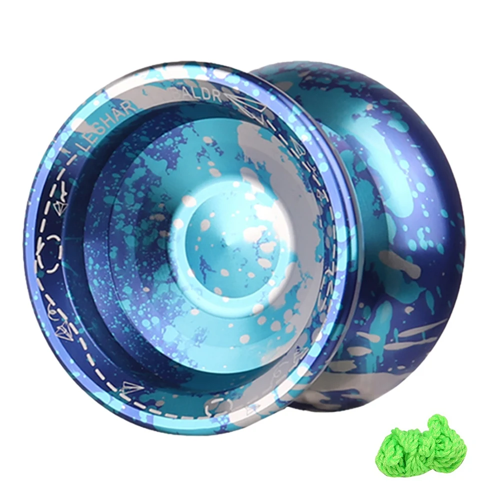 T1 Unresponsive Yoyo Competitive Yo-Yo,Alloy Yoyo for Beginners,Easy Practise Tricks,with Strings, 3