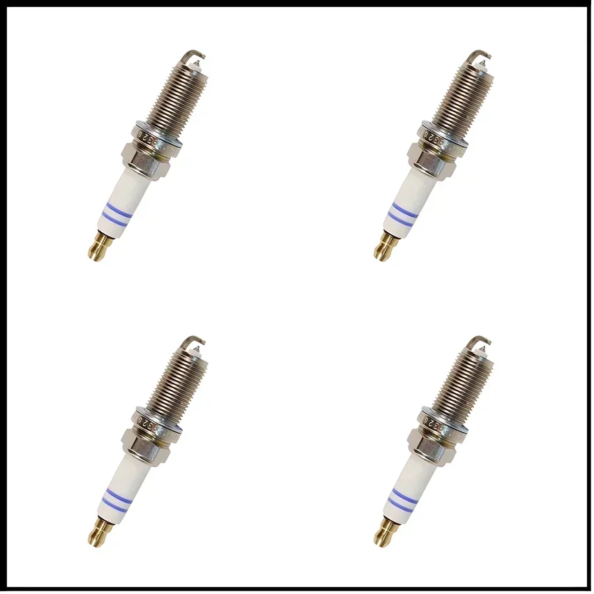 

4PCS Brand-New Normal Spark Plugs Part Numbers:0041594503 A0041594503 FR6MPP332 41594503 Fit for Mercedes Models:W211 W215 W219