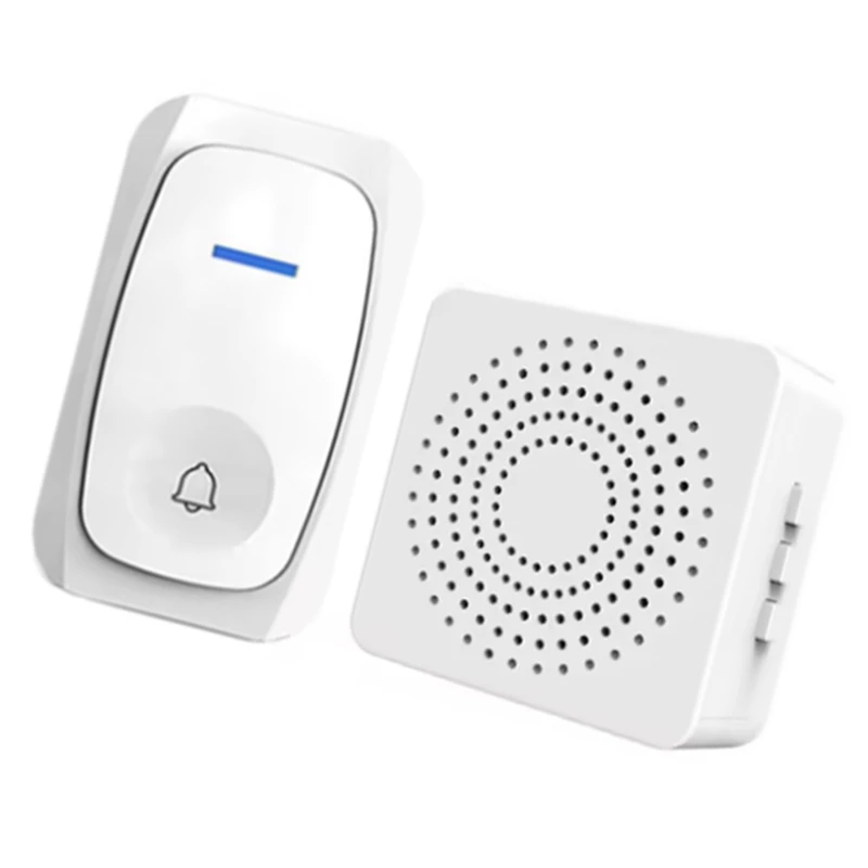 A39Q-Wireless Doorbell Home Intelligent Welcome Doorbell Waterproof 150M Remote USB Plug Easy To Install No Wiring Required