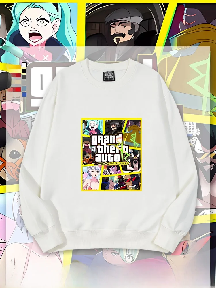 

Толстовка-куртка Walker 2077 Collaborative с круглым вырезом для мальчиков-студентов, модная, из смесового хлопка и полиэстера