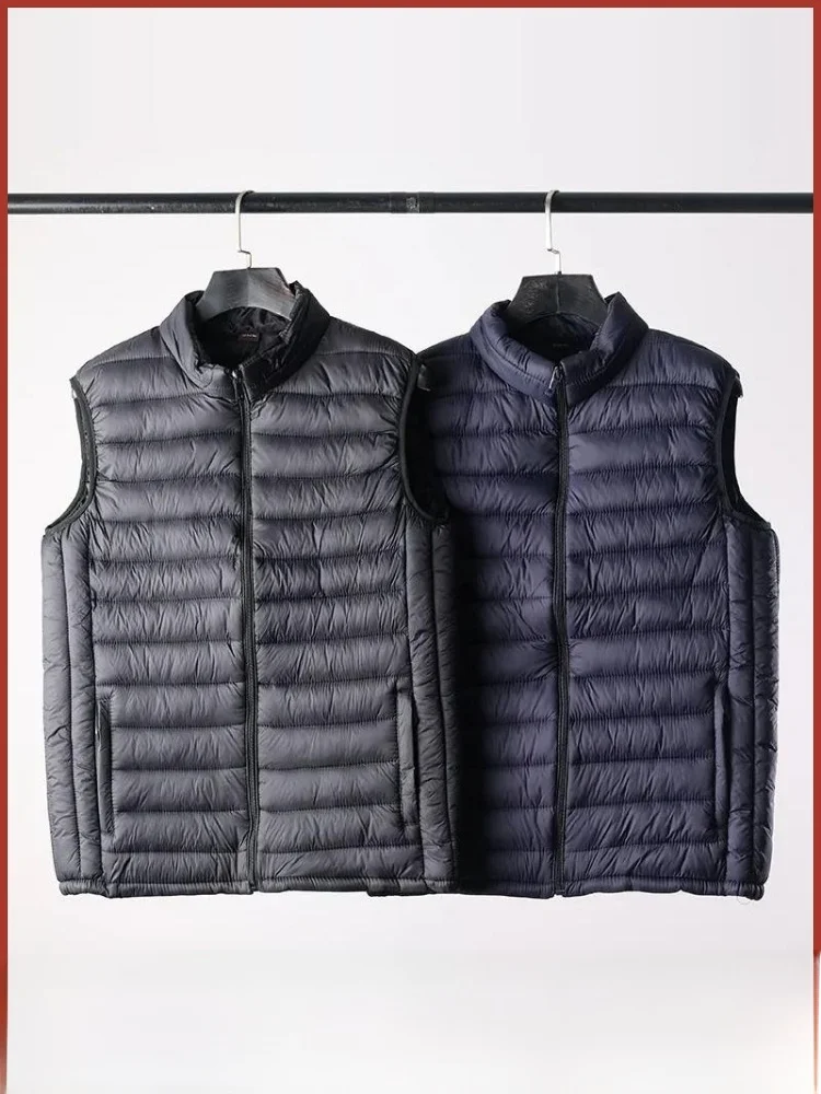 

Легкий пушистый хлопковый жилет Jaet Spor, повседневный уличный мужской воротник-стойка, теплый осенне-зимний молодежный модный жилет-стойка