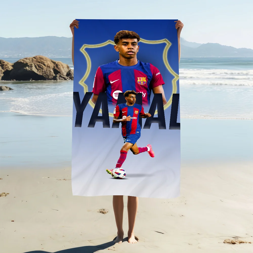 Towel Cool For Travel Gym Shower L-Lamine Football Star Camping Y-Yamal Quick Dry Sports Large Beach Towels Soft Pool Gift
