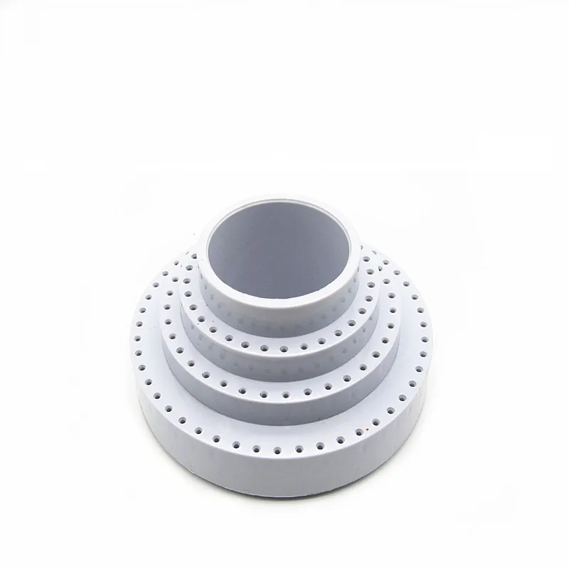 Circular 360 ° rotating storage box with three layers of plastic jewelry DIY drill bit storage tool