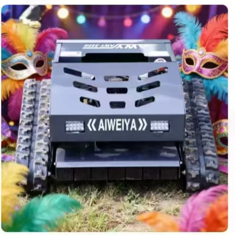 

Индивидуальный дизельный двигатель EPA, вездеходный станок для резки травы, сельское хозяйство, резиновые гусеницы, робот-газонокосилка с дистанционным управлением