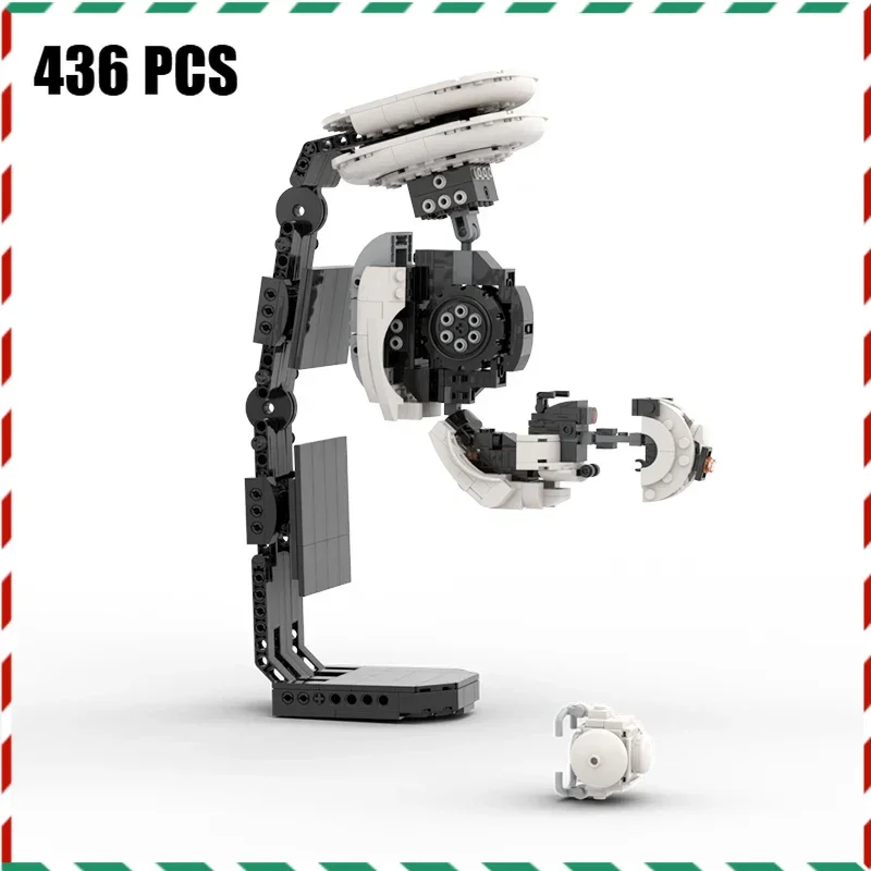 MOC GLaDOS AI Robot Building Set, Science Test Chamber Robot Model Kit, Creative Construction Blocks Gift for Teens Adults