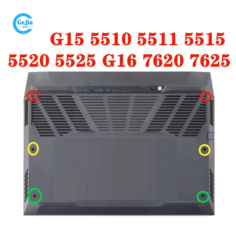 NEW ORIGINAL Laptop Bottom Cover Case Screw for DELL G15 5510 5511 5515 5520 5525 G16 7620 7625