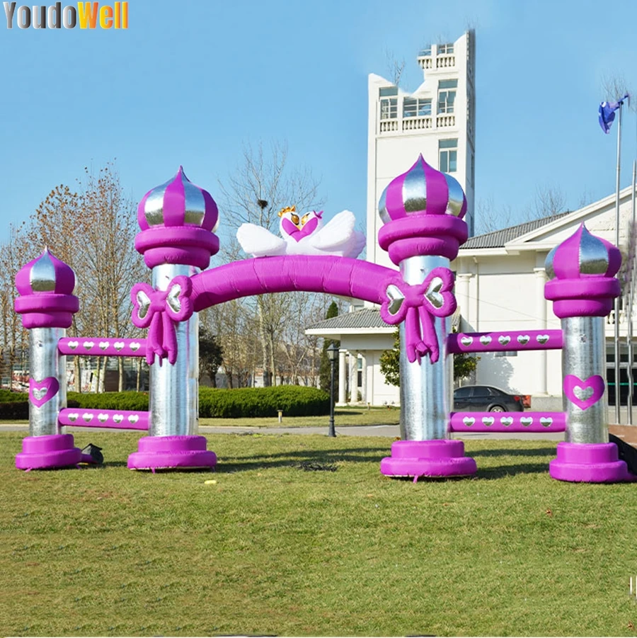 Inflatable Wedding Arch Arched Background