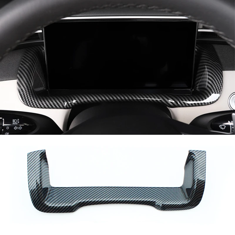 For Hyundai Tucson 2021 2022 NX4 Car Dashboard Carbon Fiber Cover Protection Trim Accessories