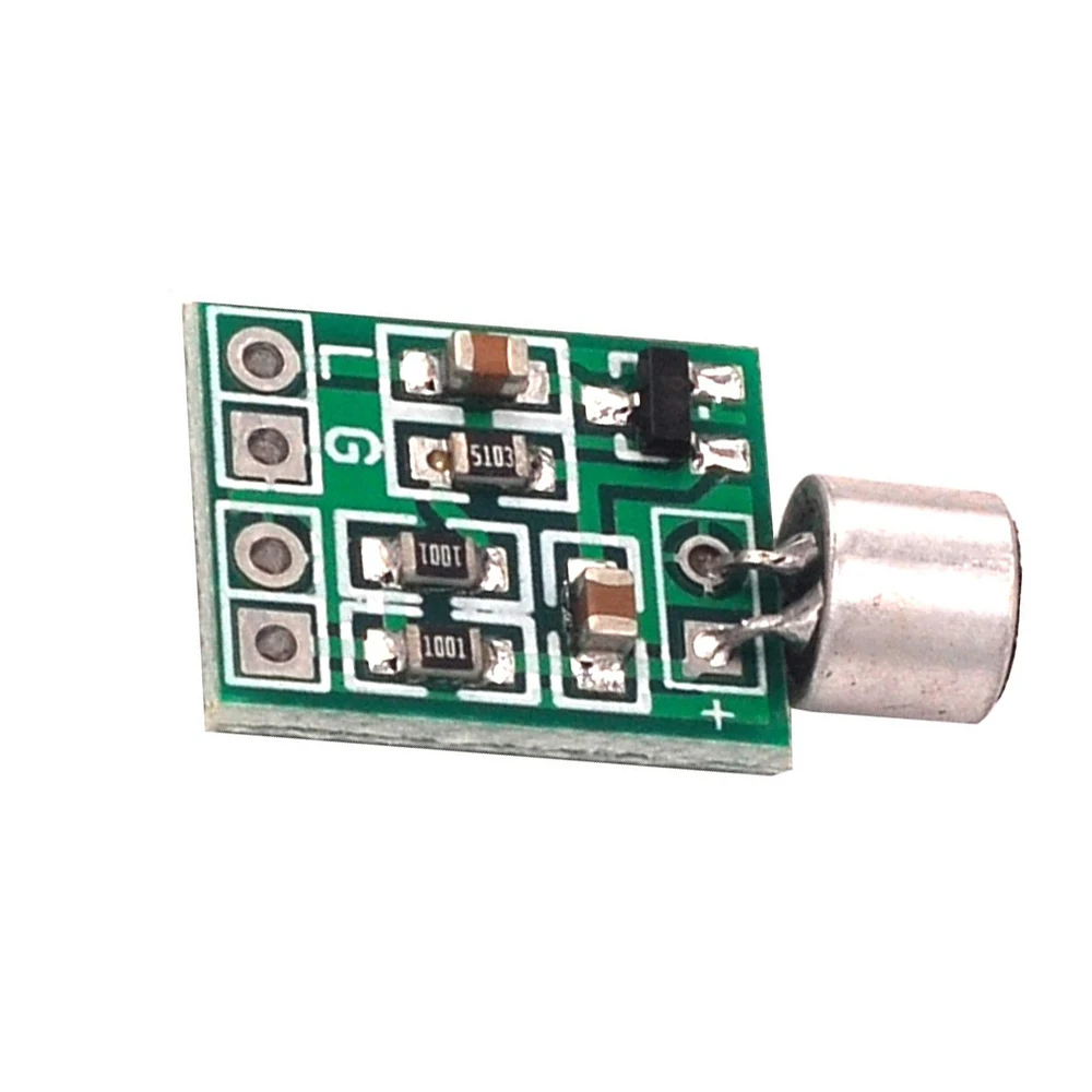 5Pcs Mini Microphone Audio Amplifier Module Speaker Circuit Board DC 2.5-9V 14x12mm Mic Accessories