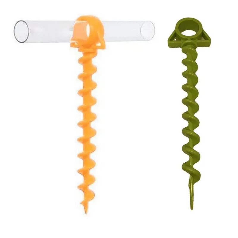 1 Pack Outdoor Camping Tent Nails Screw Anchor Climbing Tent Screw Claw Nail Tent Accessories Tent Hook