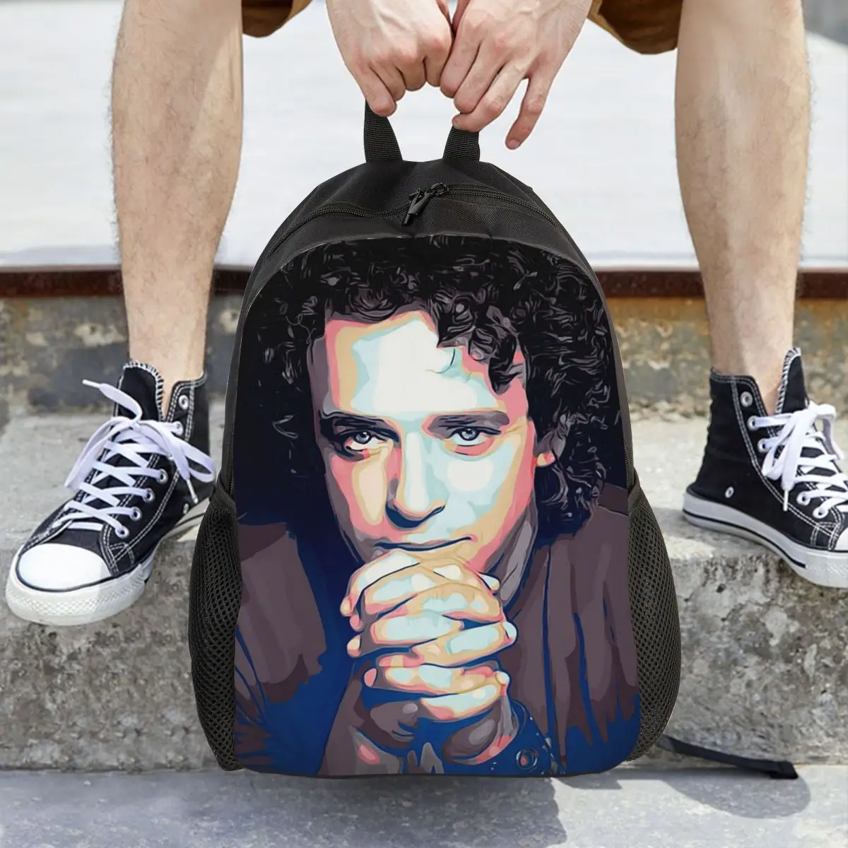 

Музыкальный рюкзак Gustavo Cerati, Лидер продаж, рюкзак большой емкости, детская сумка для книг, школьная сумка, сумки на плечо для мужчин и женщин