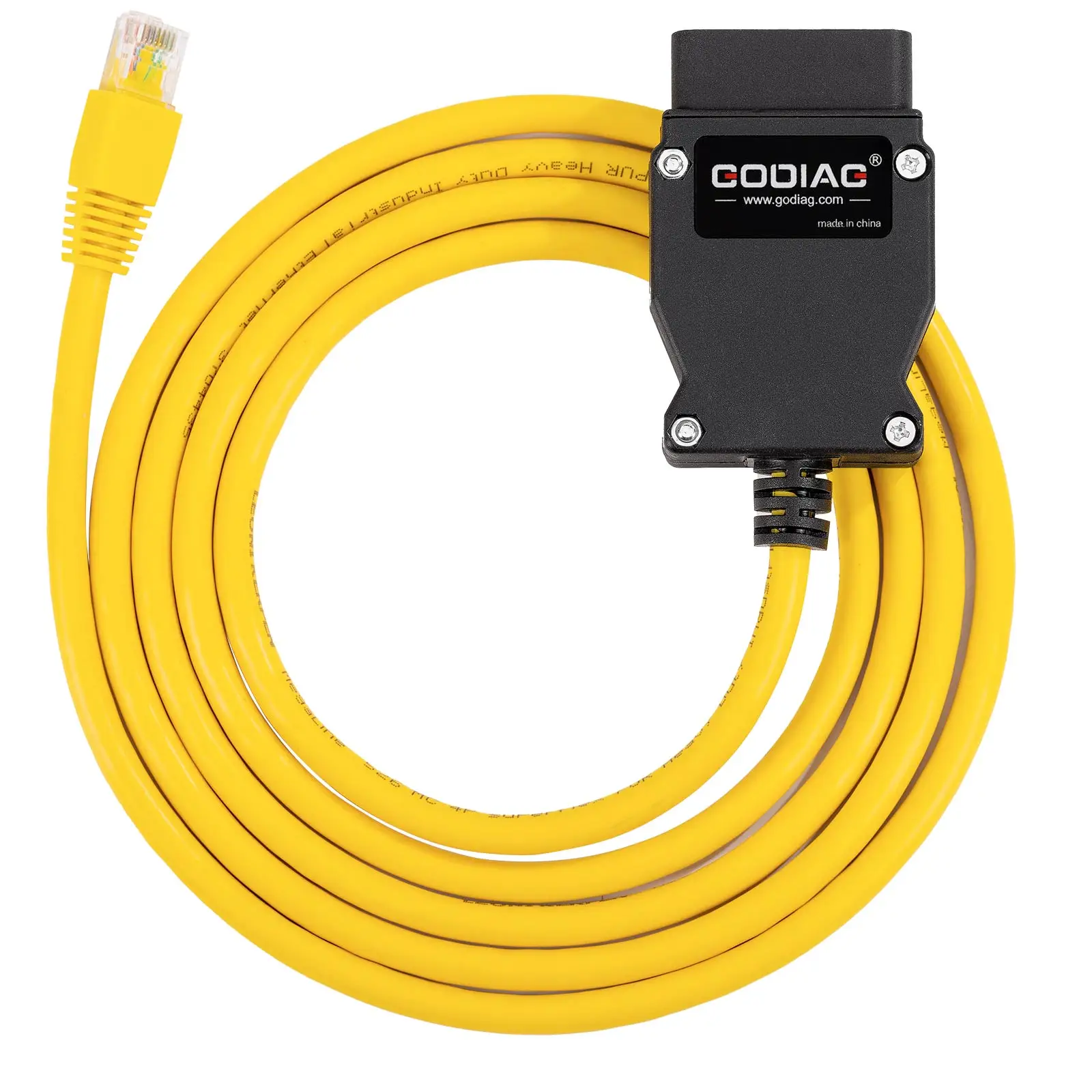 GODIAG GT109 DOIP ENET Diagnostic Programming Coding Adapter with Voltage Display view 5