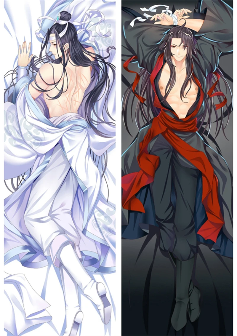 

Anime Mo Dao Zu Shi Asli Wei Wuxian Yi Ling Lao Zu Lan WangJi Dakimakura Case Body Pillowcase Bedding Hugging Cushion Cover