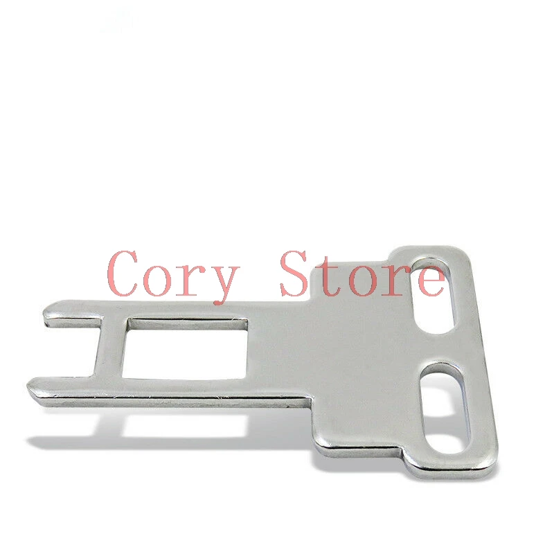1PCS Door Safety Interlock Switch Key 15mm Hole Distance Silver Tone CZ-93-K1