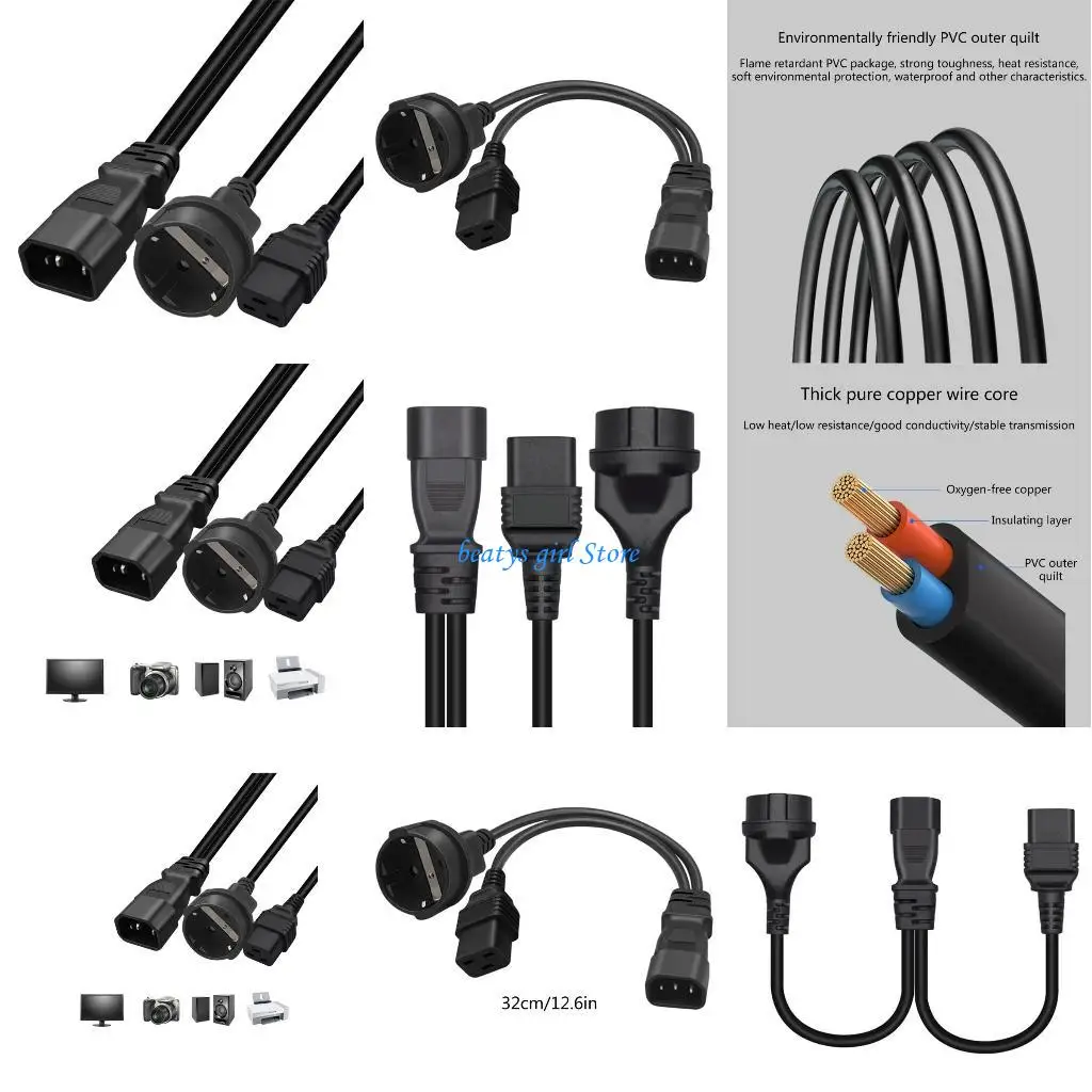 C7AB 1Ft Iec C14 Ma…
