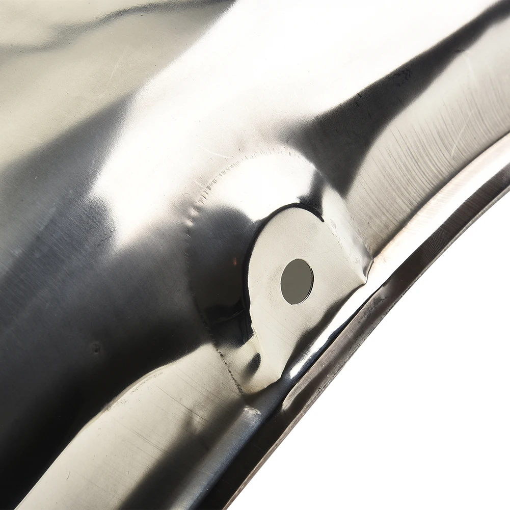 Protect Your Tires and Add Style with This For Suzuki GN125 GN250 Rear Fender Mudguard Made of Stainless Steel