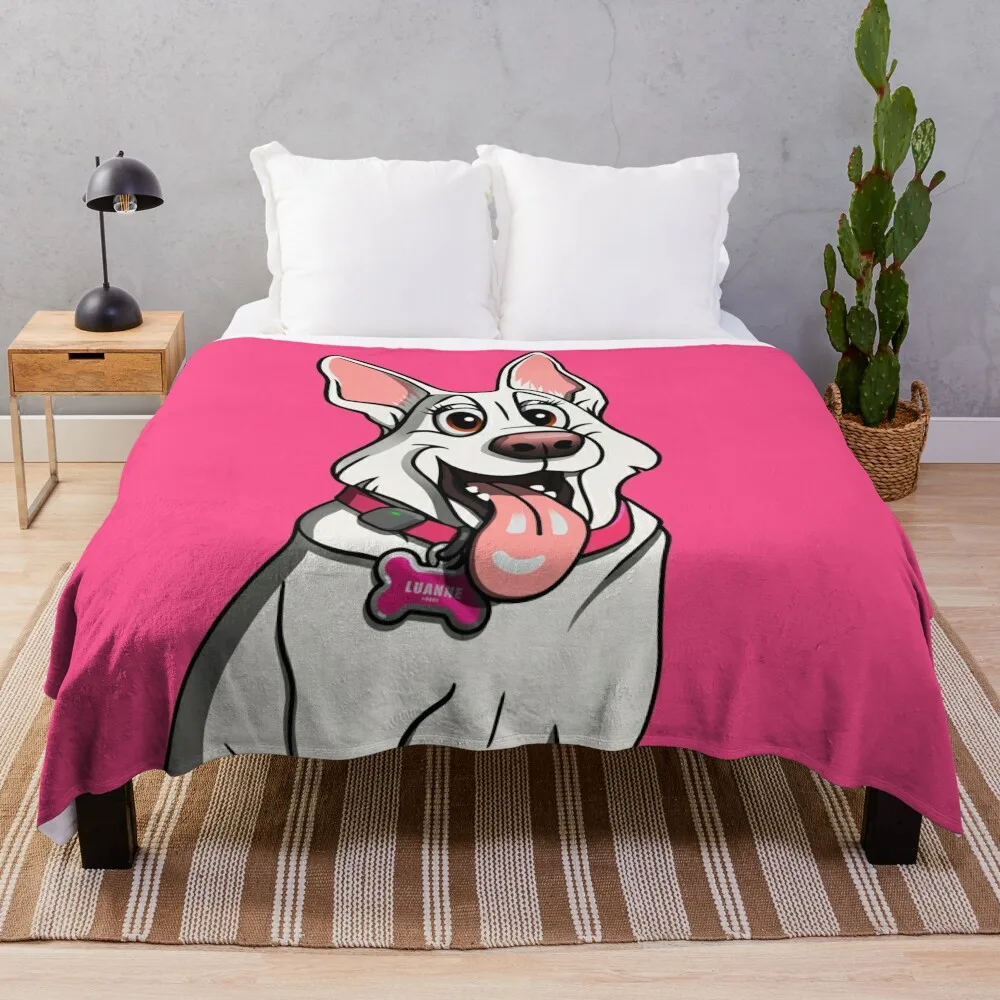 

German Shepherd Club - Luanne Throw Blanket Luxury for babies Soft Big Bed Fashionable Blankets