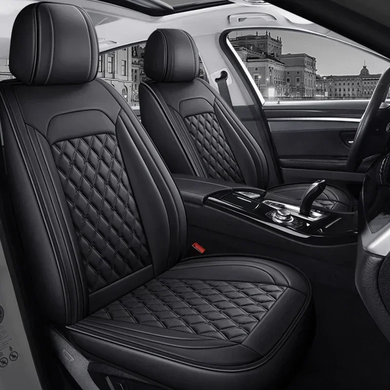 التغطية الكاملة العالمي بولي Leather الجلود مقعد السيارة يغطي لمازدا 3 CX-5 2 5 6 CX-3 CX-4 CX-7 CX-9 RX-8 CX-30 CX-50 اكسسوارات السيارات