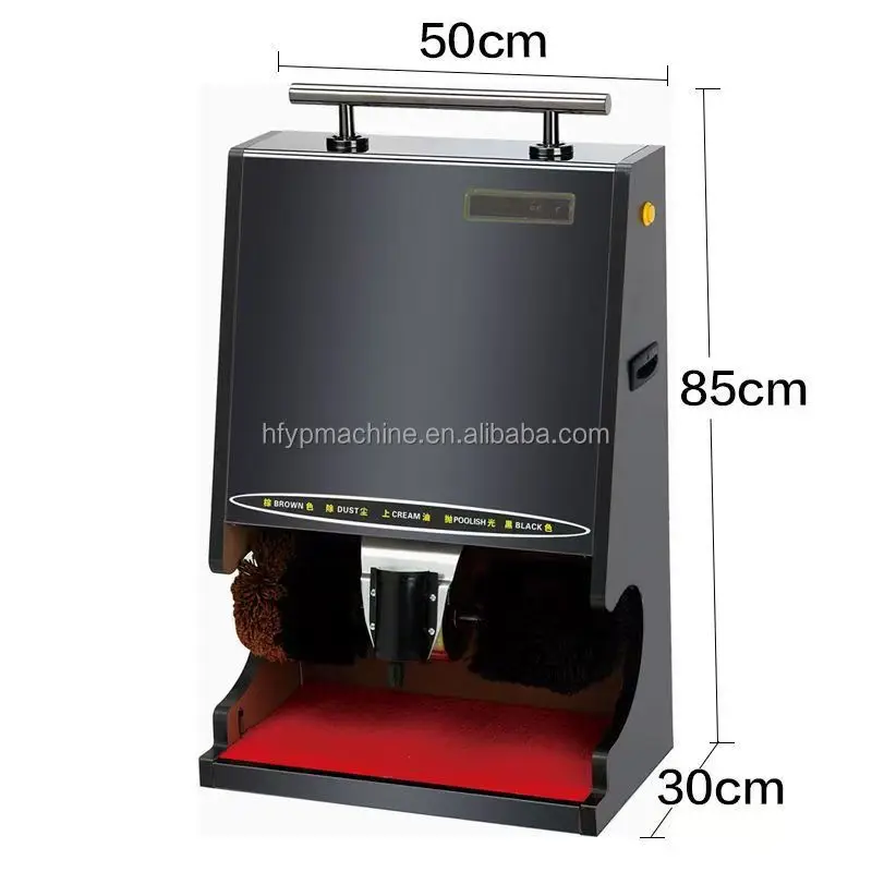 Auto Electric Shoe Shine Cleaning Machine With Brush Home Shoe Shine Machine Commercial Hotel Office Leather Shoe Polisher