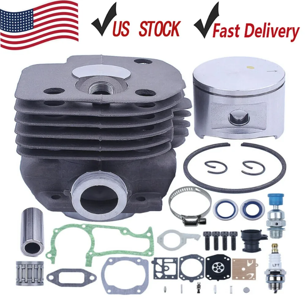 

Cylinder Bore 52mm Card Piston For Jonsered 2063 2065 2071 Chainsaw 503691072