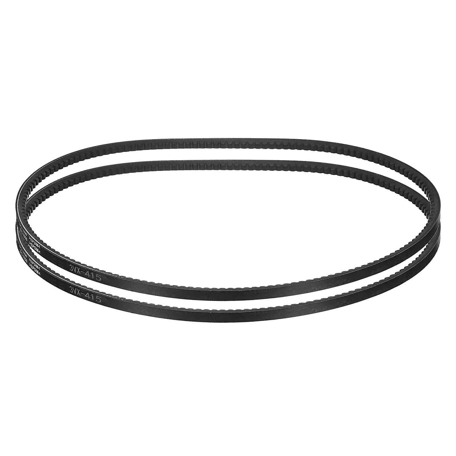 Uxcell 1/2Pcs 3VX315-3VX630 Rubber V-Belt Raw Edge Cogged Industrial V Belt 31.5