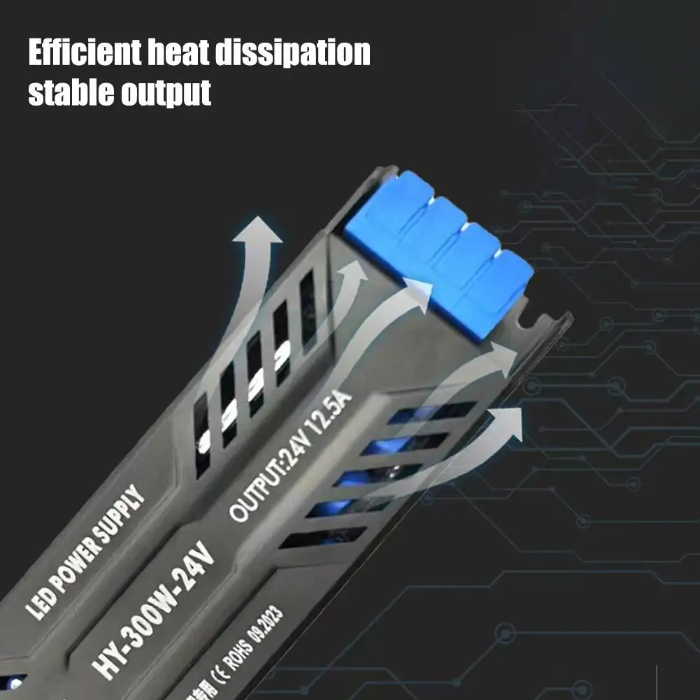 

Constant Voltage LED Power Supply 12V24V Ultra Thin Aluminum Design Overheat and Overcurrent Protection for LED Applications