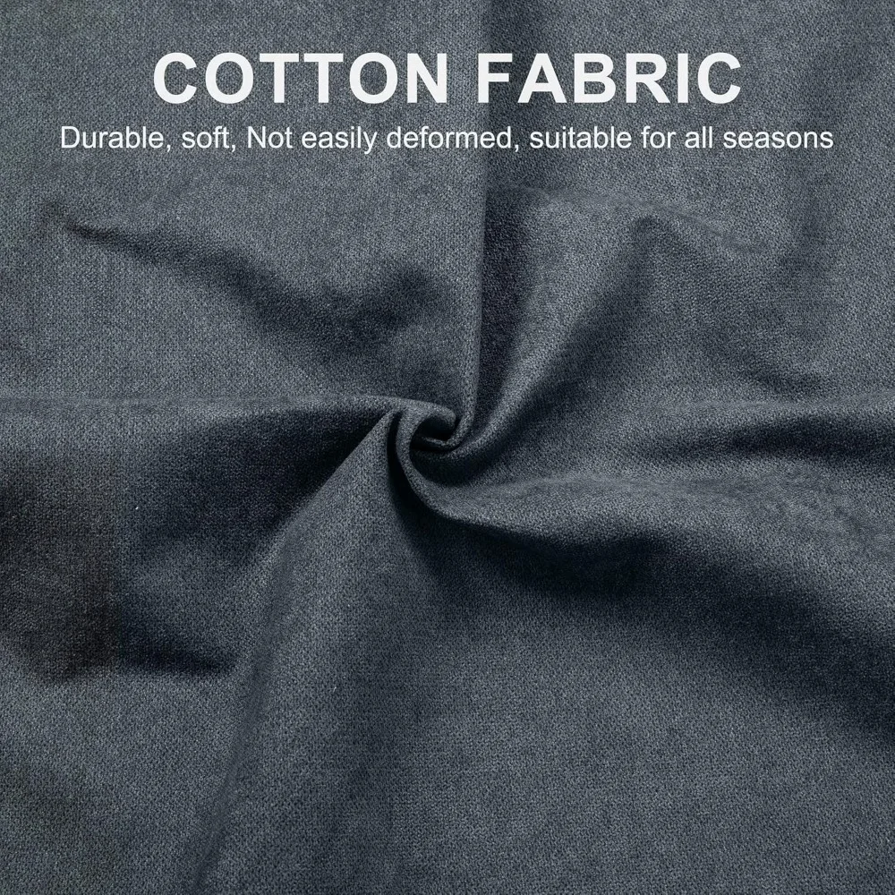 أريكة قابلة للسحب، أريكة نوم قابلة للتحويل مع مساحة تخزين، سرير أريكة صغير على شكل حرف L مع قماش كتان لغرفة المعيشة، Apar #4