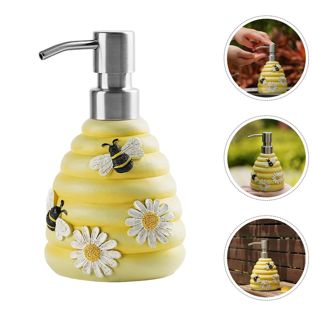 

Soap Dispenser Kitchen Bathroom Shampoo Lotion Bottle Decorative Refillable Pump Press Lightweight Practical Design Easy
