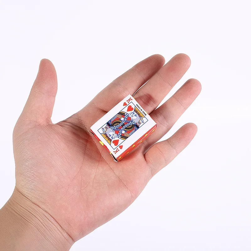 Interesting Mini Playing Cards, Cute Little Playing Cards, Travel Playing Cards, Creative Fingertip Playing Cards, Portable Single-Player Cards, Fun Playing Cards