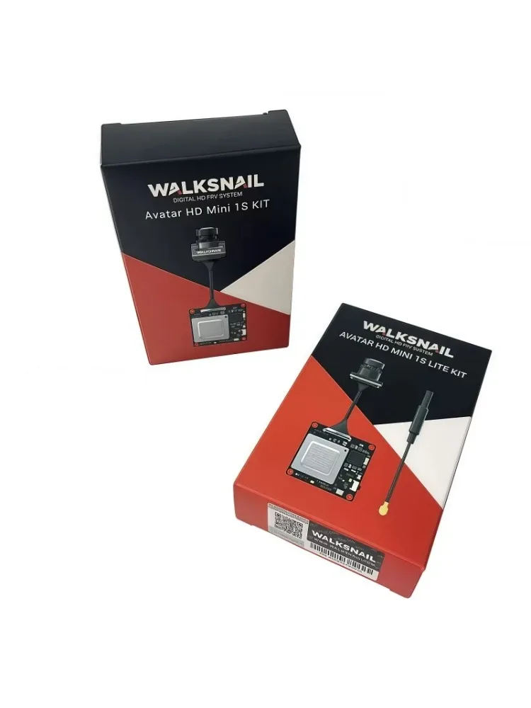 Caddx Walksnail Avatar HD Mini 1s Kit V2 1080P 60fps Nano-fotografia VTX 32G FPV drone de corrida com características de baixa latência
