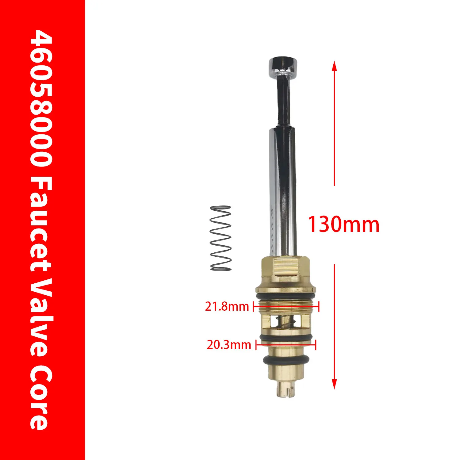 Recessed Wall Mounted Bathtub Shower Diverter Switch Valve Core Compatible