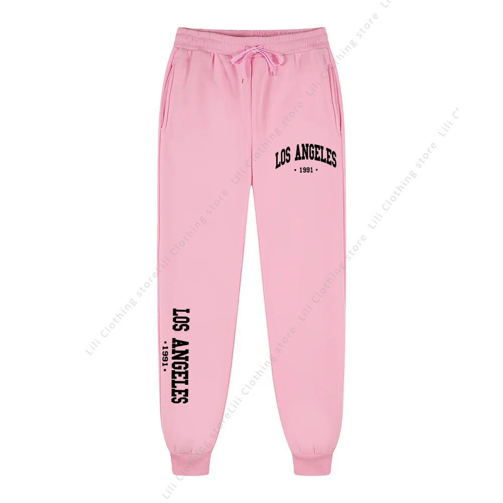 Pantaloni da jogging per donna Pantaloni Los Angeles Stampa Autunno Inverno Vendita calda Sport Outdoor Corsa Moda Pantaloni sportivi Pantaloni da donna