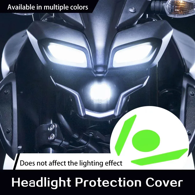 

Motorcycle Accessories Acrylic Front Headlight Guard Head Light Lens Cover Protector For MT-03 MT-25 MT03 MT25 MT 03 25