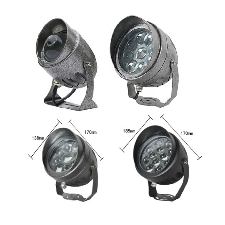 30W LED Beam Spotlight Outdoor Garden Flood Lighting AC110-260V Landscape Building Wall Light 10W 20W 30W High-Intensity Lightin