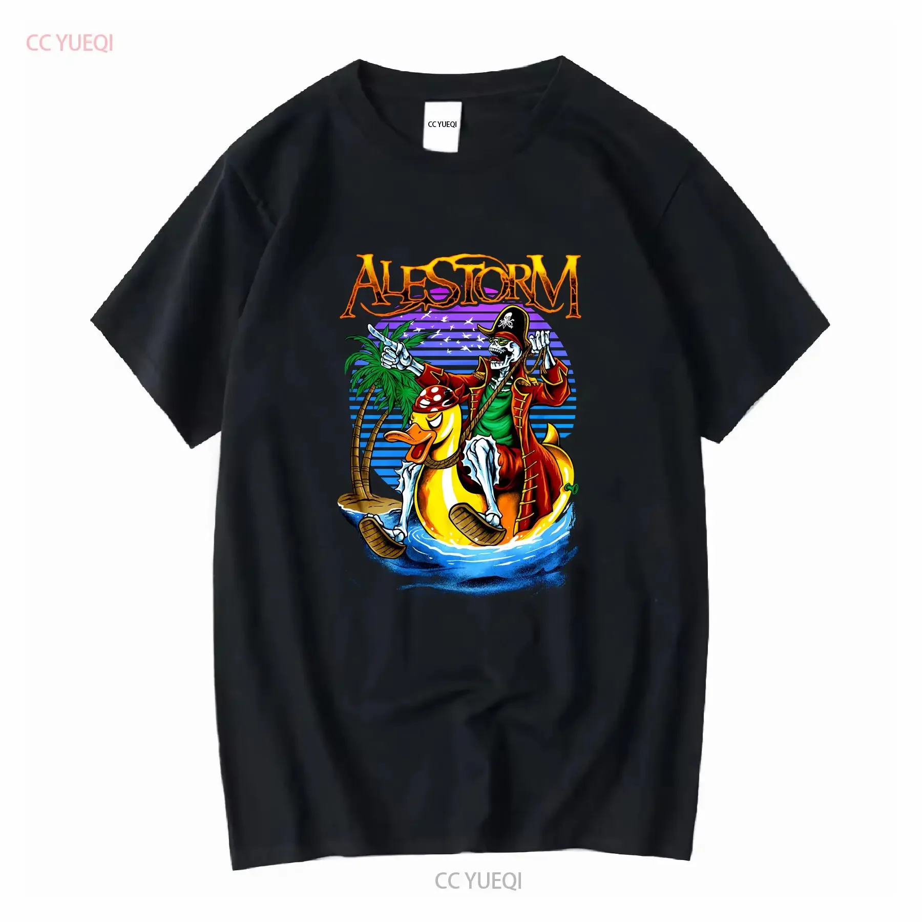 Alestorm Announce Spring 2024 US Tour Band For Fan S to 5XL T shirt vintage Washed Comfortable streetwear Breathable Casual