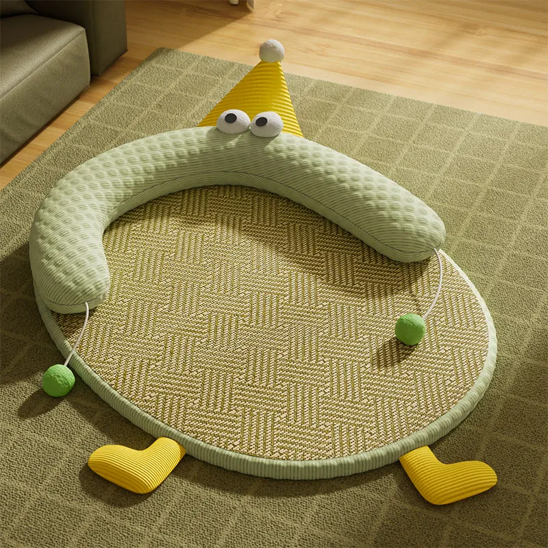 Party Cute Durable Dog Kennel Green Quality Designer Modern Dog Supplies Mattress Indoors Camas Para Perros Dog Furniture