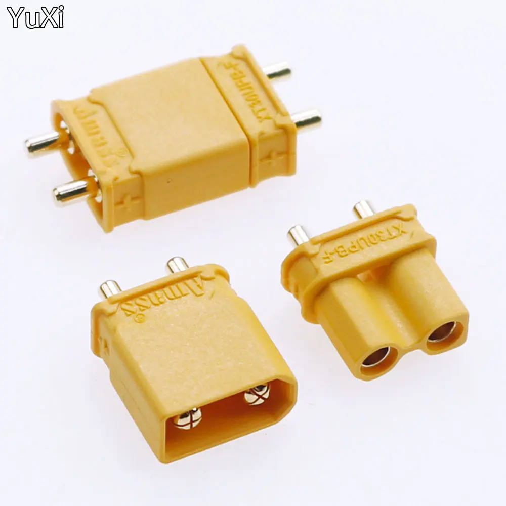 

2/5/10Pairs XT30PB Male Female Lithium Battery Socket Connector Male Female Gold Plated Banana Plug